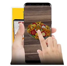 3D AR Menu