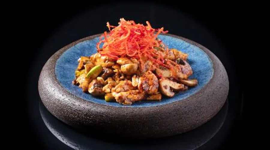 Acılı Mantarlı Tavuk