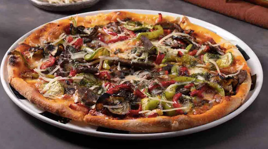 Grilled Vegetable Pizza