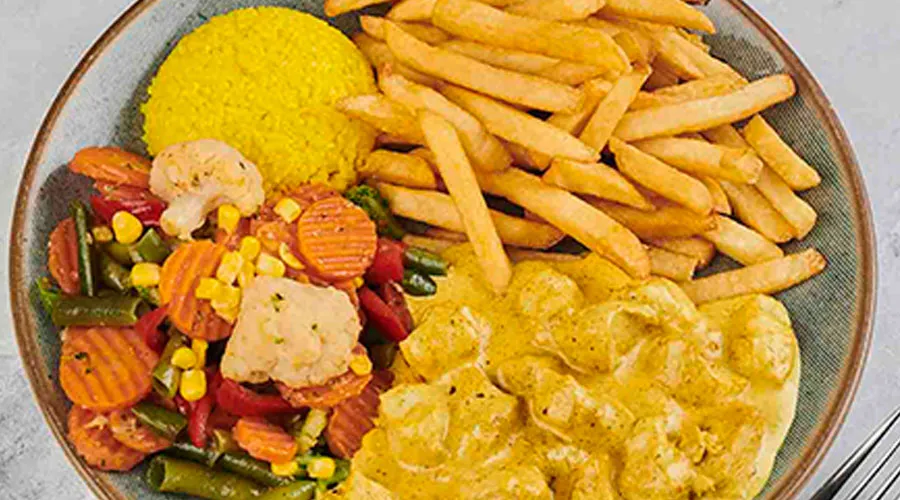 Chicken with Curry Sauce