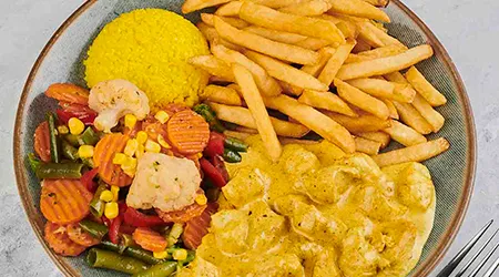 Chicken with Curry Sauce