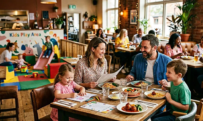 Happy Moon's: Aile Restoranı Deneyimi ve Çocuk Dostu Şubeleri