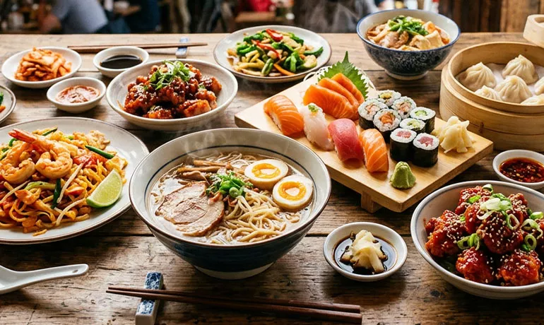 Uzakdoğu Mutfağı Restoranları: Lezzet ve Kültürün Buluşma Noktası