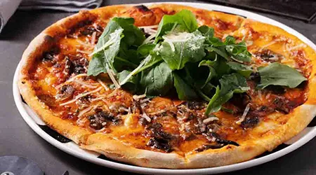 Mushroom Pizza