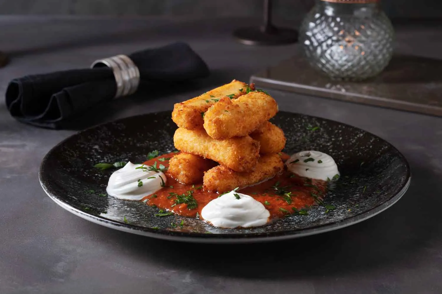 Mozzarella Stick Tower