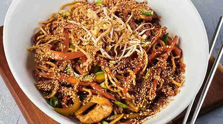Noodles with Chicken