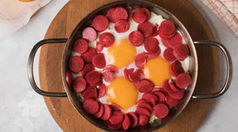 Eggs with Sausage