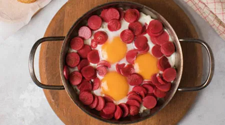 Fried Egg With Sausage