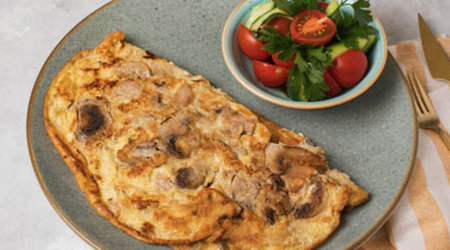 Mantarlı Omlet 