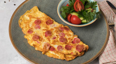 Sosisli Omlet