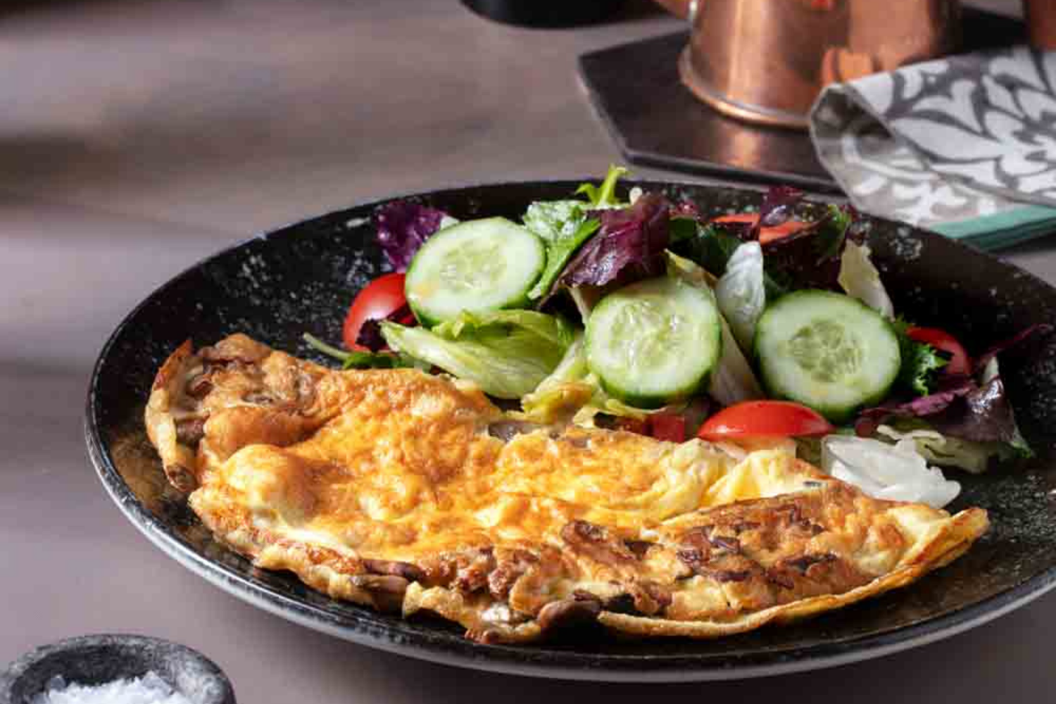 Mantarlı Omlet 